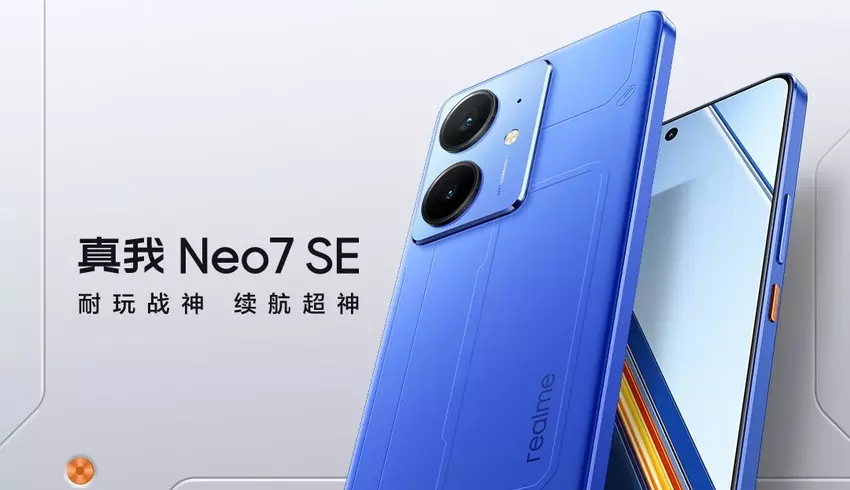 Realme ujawniło wygląd nowego Neo7 SE w różnych kolorach i ujawniło datę jego premiery