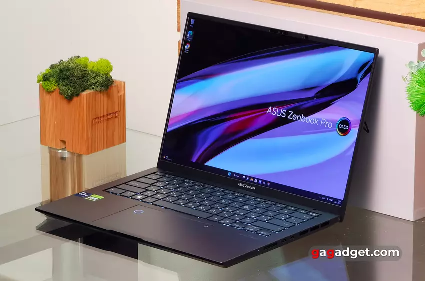 Wygląd zewnętrzny ASUS Zenbook Pro 14 OLED