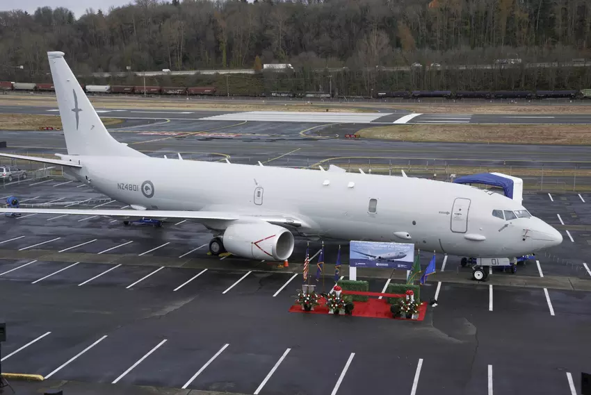 Nowa Zelandia otrzymuje pierwszy samolot patrolowy P-8A Poseidon do zwalczania okrętów podwodnych