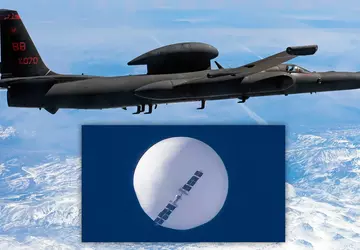 W zniszczeniu chińskiego balonu brał udział ...