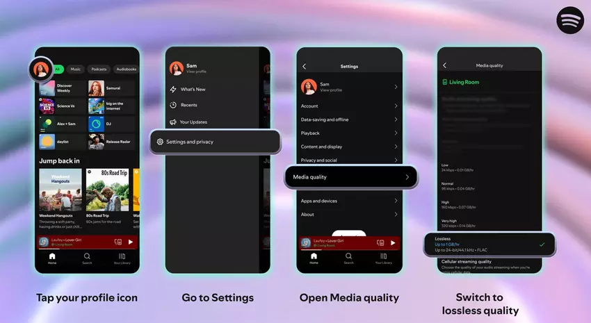 Ilustracja: Jak włączyć Lossless - instrukcja krok po kroku