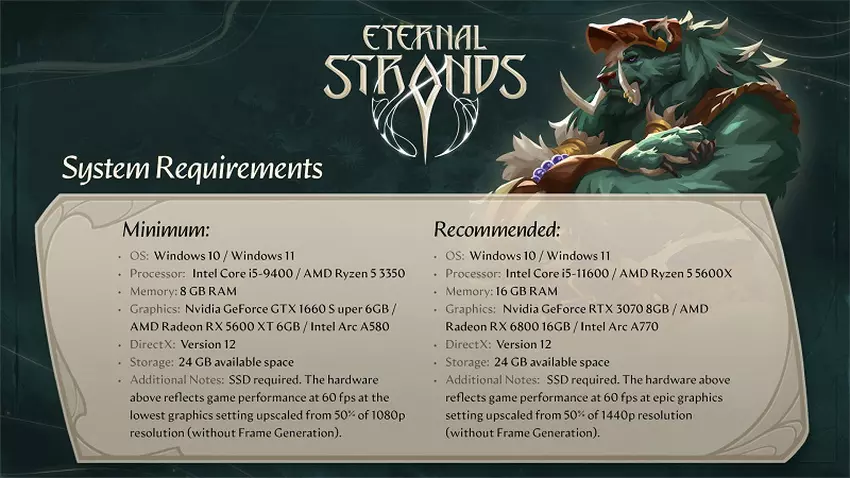 Ilustracja do gry Eternal Strands