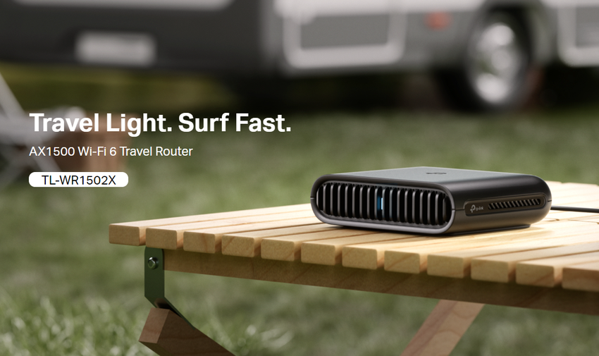 TP-Link zaprezentował nowy, kompaktowy router podróżny TL-WR1502X z Wi-Fi 6, trybem modemu USB 3G/4G i obsługą mobilnych hotspotów