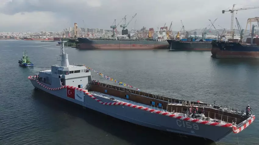 Turcja woduje swój pierwszy amfibijny okręt szturmowy YLCT
