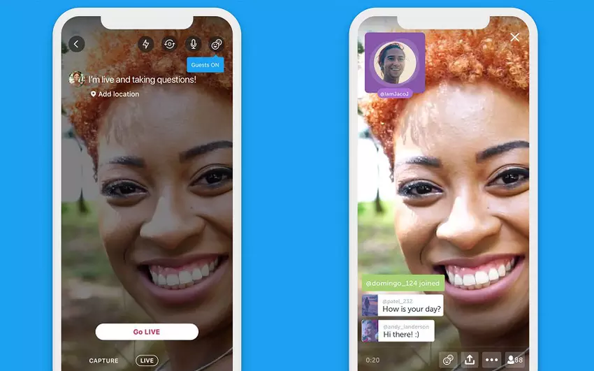 Twitter dał widzom możliwość dołączenia do wydarzenia na żywo