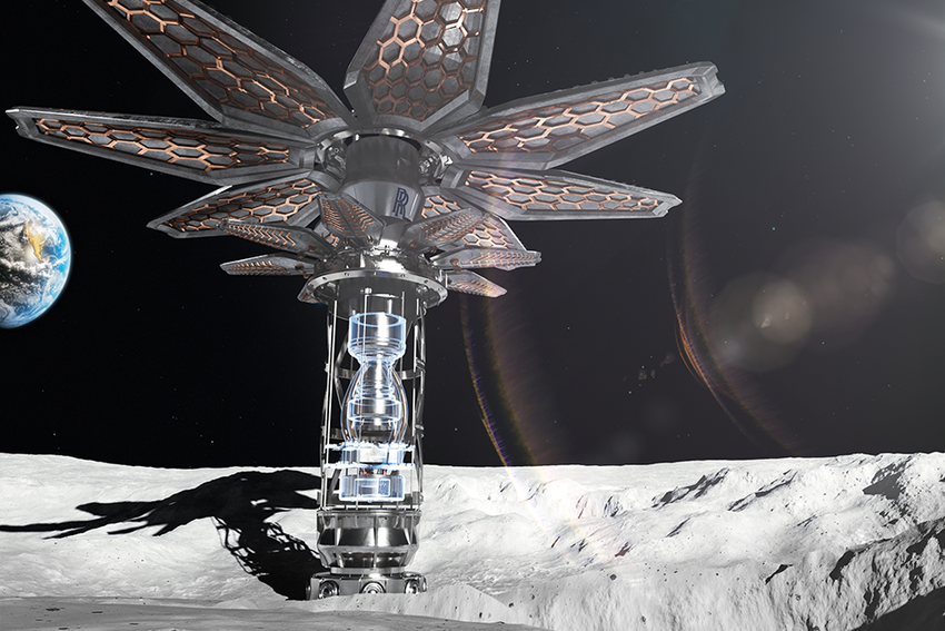 Rolls-Royce otrzymał 2,9 mln funtów na opracowanie modułowego reaktora jądrowego dla bazy księżycowej