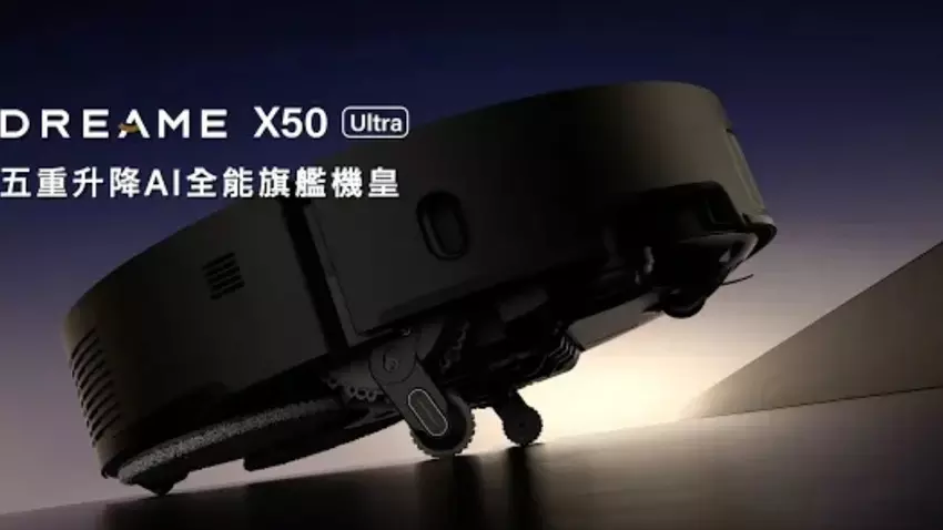 Dreame zaprezentuje na targach CES 2025 odkurzacz automatyczny X50, który może wchodzić po schodach.