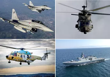 Myśliwce Eurofighter Typhoon, helikoptery NH90, samoloty ...
