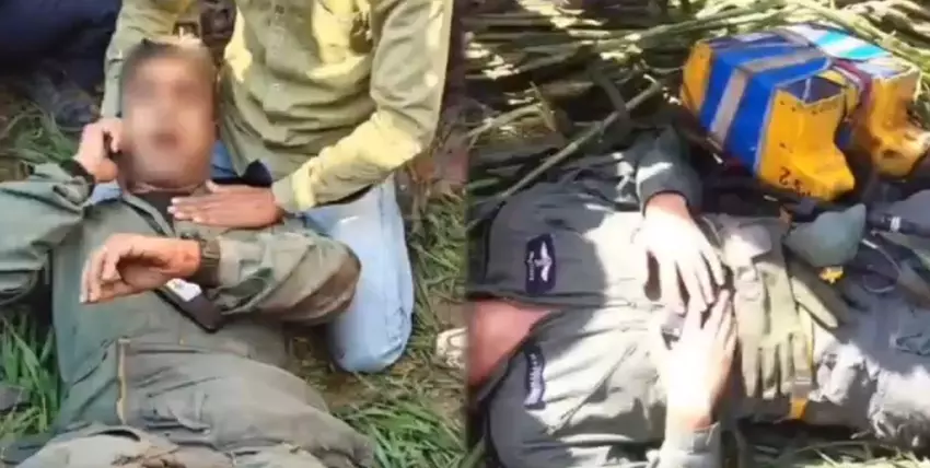 Piloci rozbitego myśliwca Mirage-2000 Indyjskich Sił Powietrznych