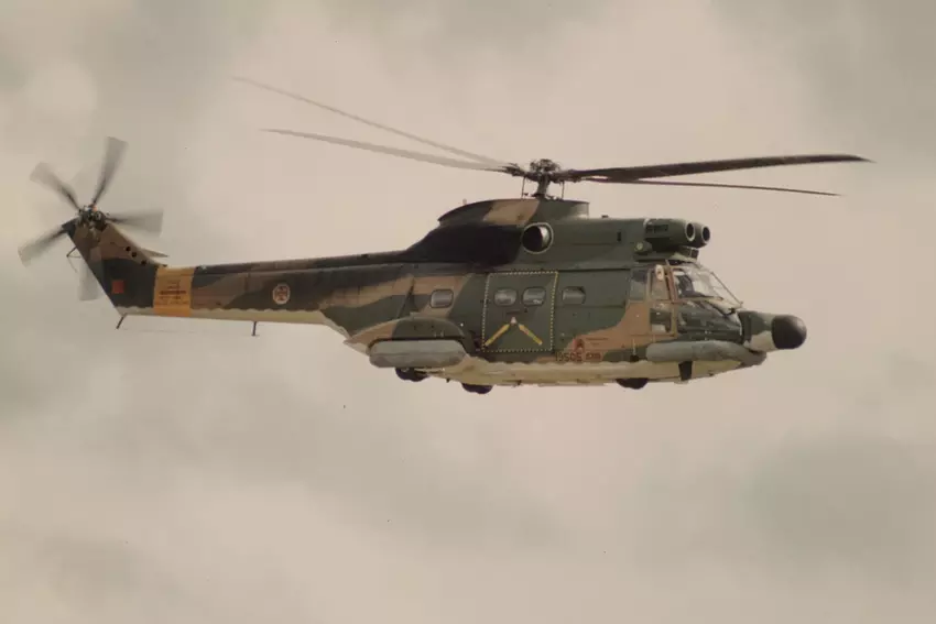 Śmigłowiec SA-330S Puma z Portugalii