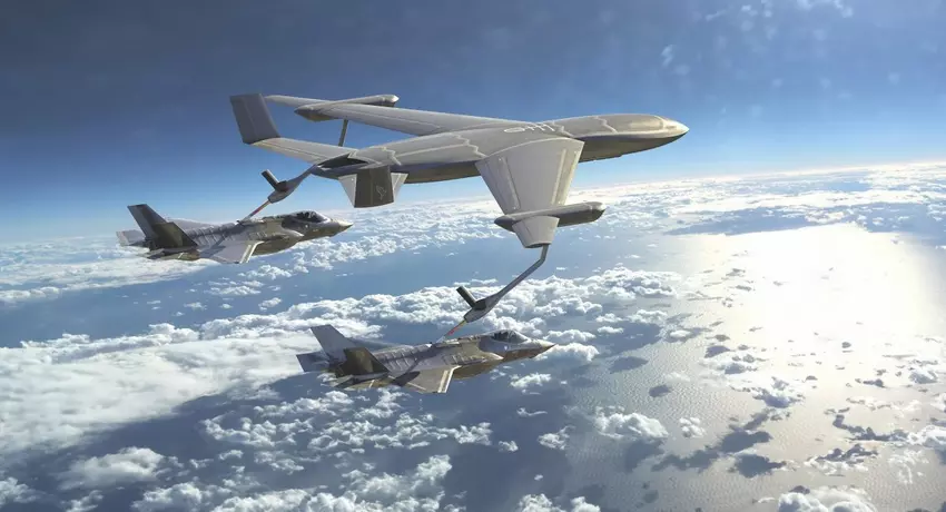 Koncepcja niskoprofilowego tankowca firmy Lockheed Martin