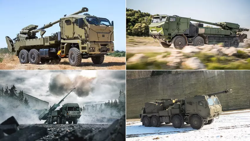 Francuski CAESAR, chiński SH-15, izraelski ATMOS, szwedzki Archer - Brazylia wybiera nowe haubice samobieżne
