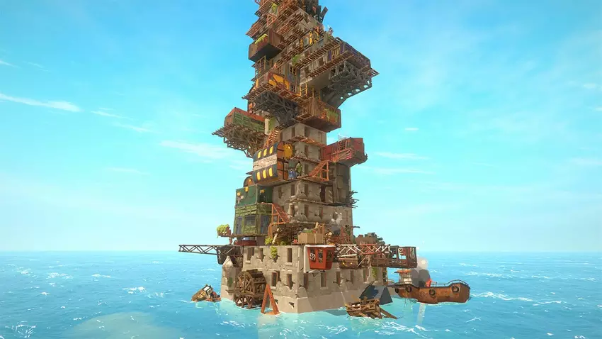 Przetrwaj ocean i zbuduj miasto: niezwykły symulator All Will Fall zapowiedziany