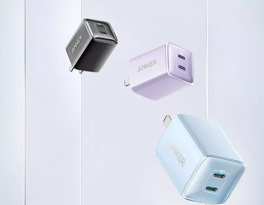 Anker 40W mini: kompaktowy zasilacz 40W z dwoma portami USB-C za 26 dolarów