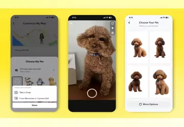 Nowa funkcja Snapchata: AI Bitmoji wyświetla ...