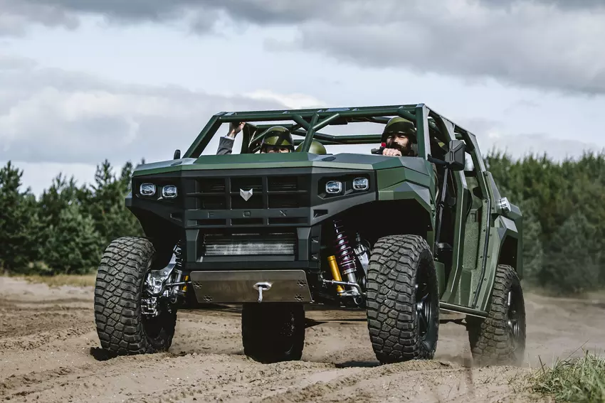 Łotwa prezentuje prototyp pojazdu wojskowego VR-1 FOX