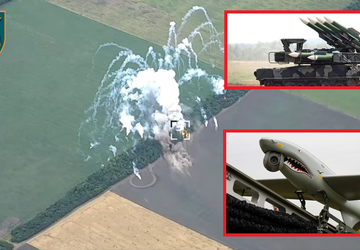 Ukraiński dron SHARK o wartości około ...