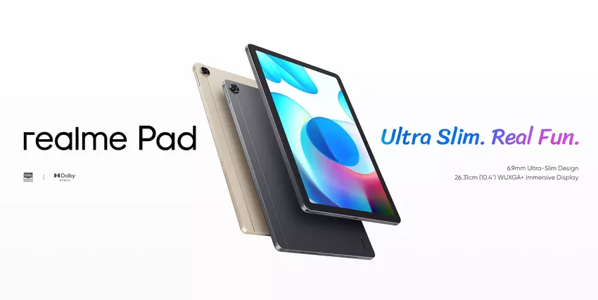 Realme Pad z ekranem 10,4", układem MediaTek Helio G80 i baterią 7100 mAh są w sprzedaży na AliExpress ze zniżką