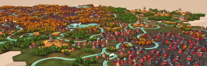 Recenzja Dorfromantik: błoga, minimalistyczna gra chillout