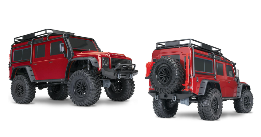 Najlepsze roboty gąsienicowe RC w skali 1:10 Traxxas TRX-4