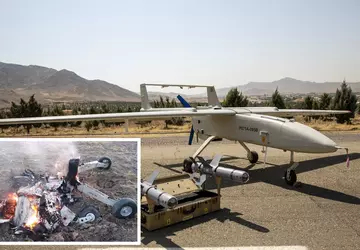 Rosjanie na Krymie zestrzelili własnego drona ...