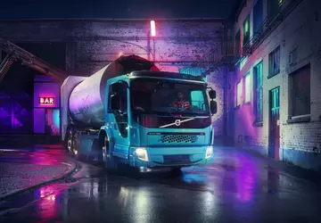 Volvo FE Electric: stylowy elektryczny śmieciarz ...