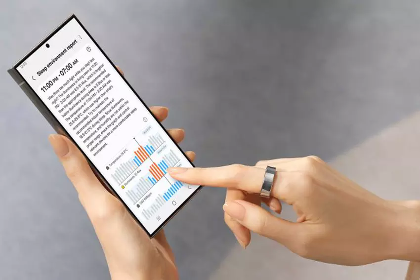 Samsung Health dla Galaxy Ring - ilustracja