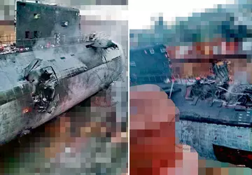 Zdjęcia rosyjskiego okrętu podwodnego Rostów nad ...