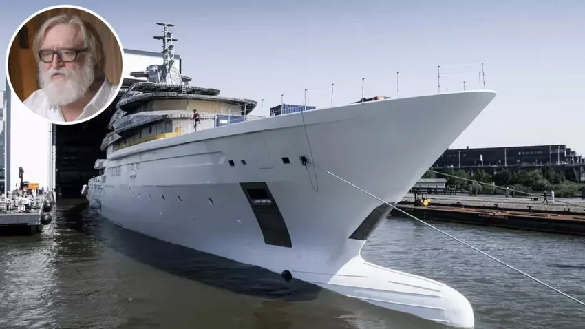 Założyciel Valve Gabe Newell kupił stocznię Oceanco — jednego z wiodących producentów superjachty