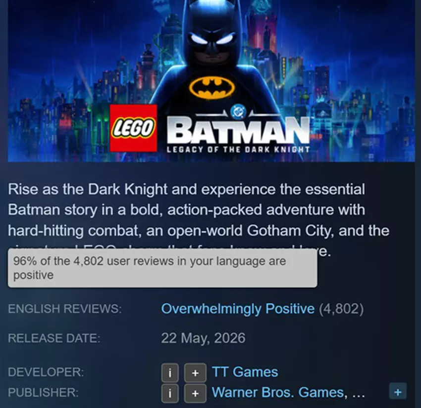 Zdjęcie LEGO Batman: Legacy of the Dark Knight