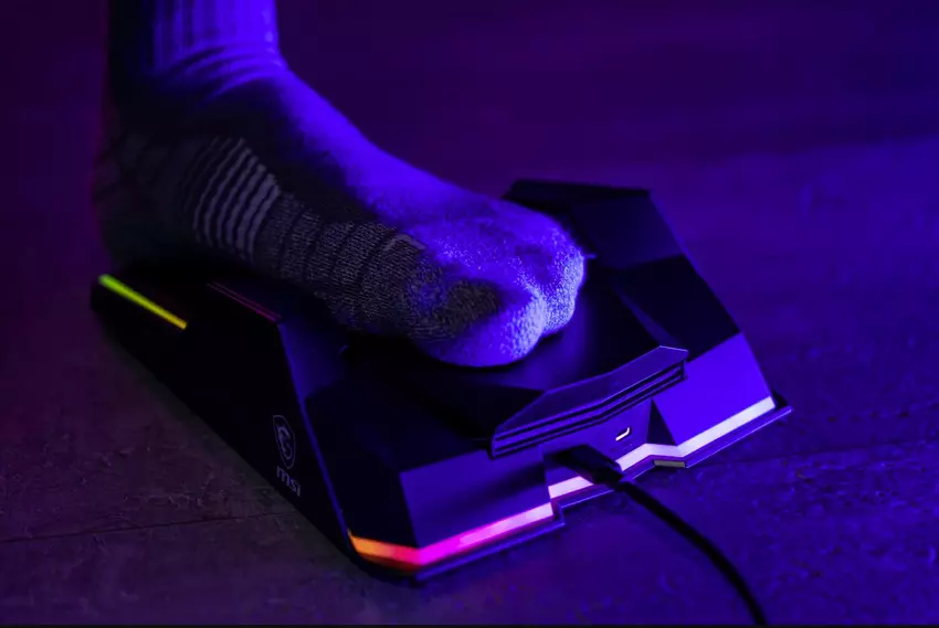 MSI wprowadza programowalny pedał nożny Liberator do gier i pracy