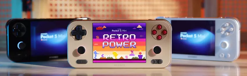 Ayaneo Pocket S Mini w kolorze Retro Power