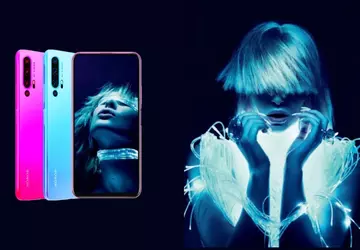 Honor 20 Pro na zdjęciach reklamowych: ...