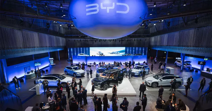 Chińska firma BYD zaczęła sprzedawać samochody w Szwajcarii