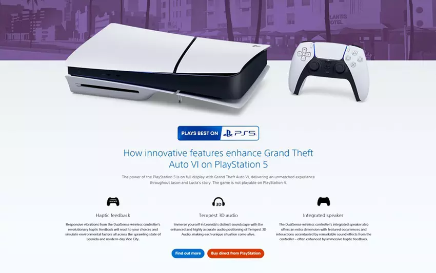 Grand Theft Auto VI na PS5
