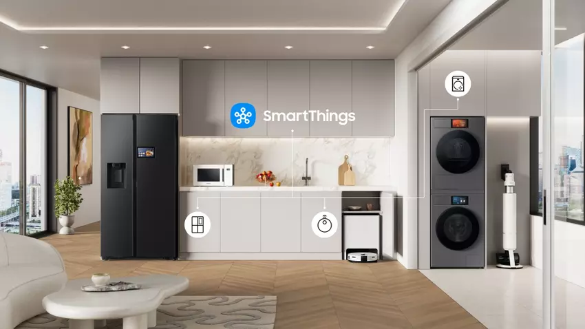 Ekosystem SmartThings. Ilustracja: Samsung