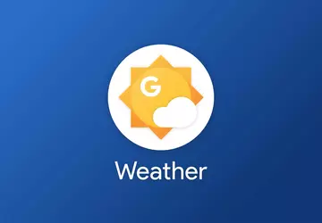 Wstępna wersja aplikacji Google Weather jest ...