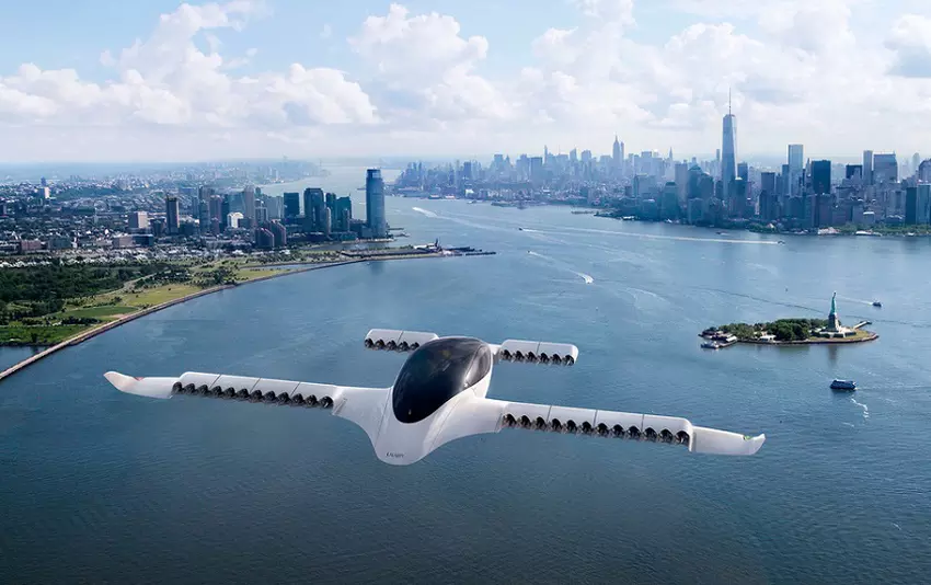 Niemiecki projekt Lilium po raz pierwszy doświadczył pięciomiejscowej latającej taksówki