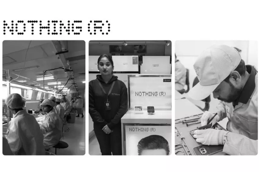 Proces produkcji smartfonów Nothing w Indiach