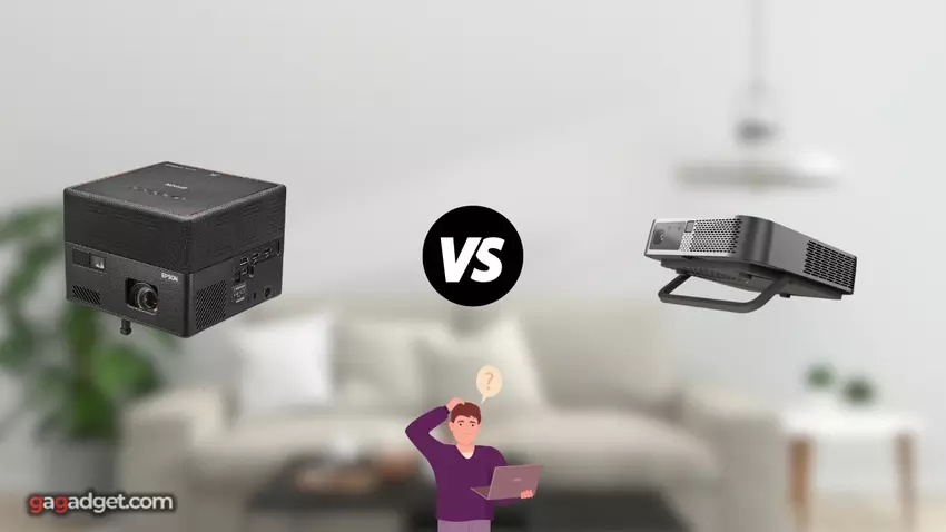 Epson EF12 vs ViewSonic M2e in 2026