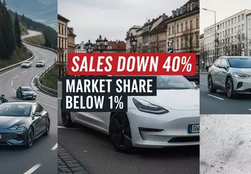 Tesla w Europie traci tempo: sprzedaż ...