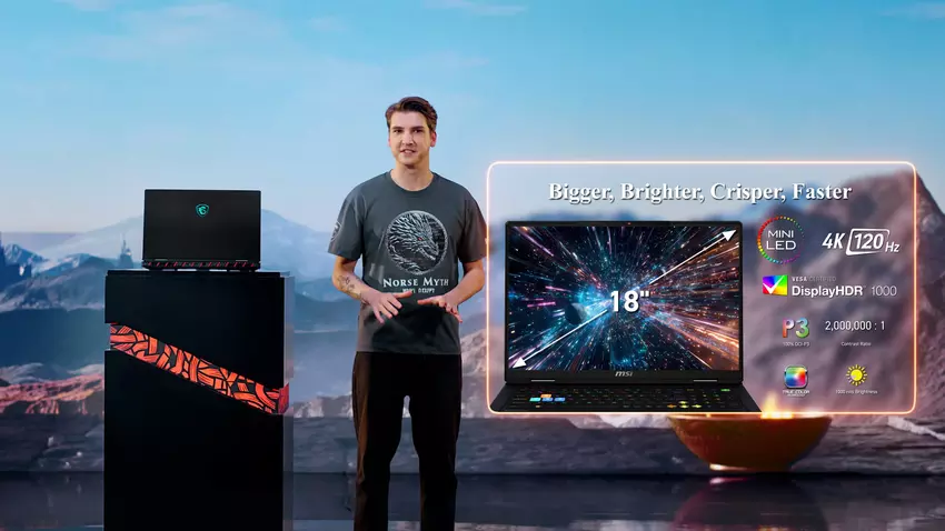 Laptop z serii Raider. Ilustracja: MSI