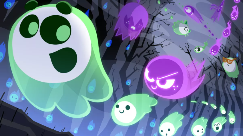 Halloweenowe Doodle od Google to magiczny pojedynek z duchami
