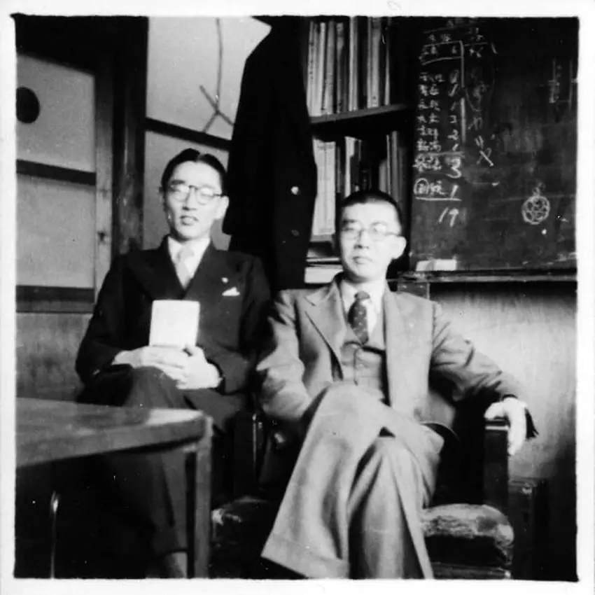 Akio Morita i Masaru Ibuka w 1946 roku
