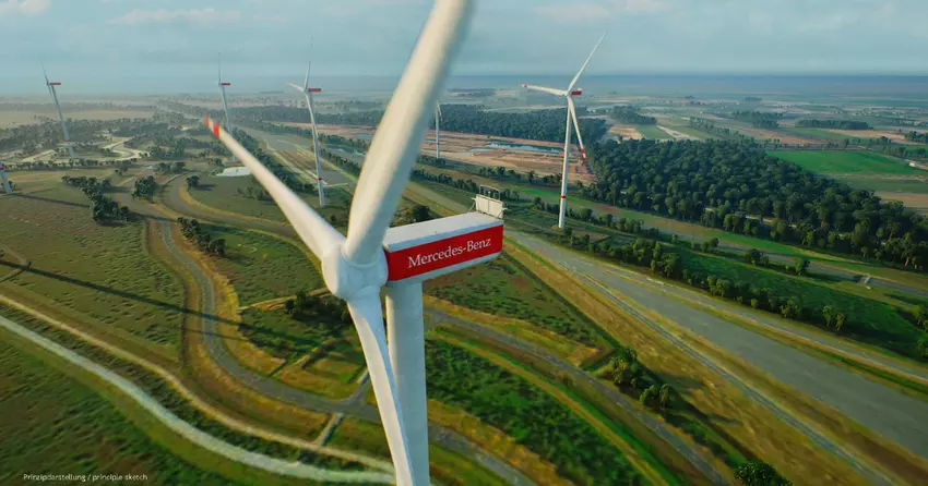 Mercedes-Benz buduje własną elektrownię wiatrową w Niemczech