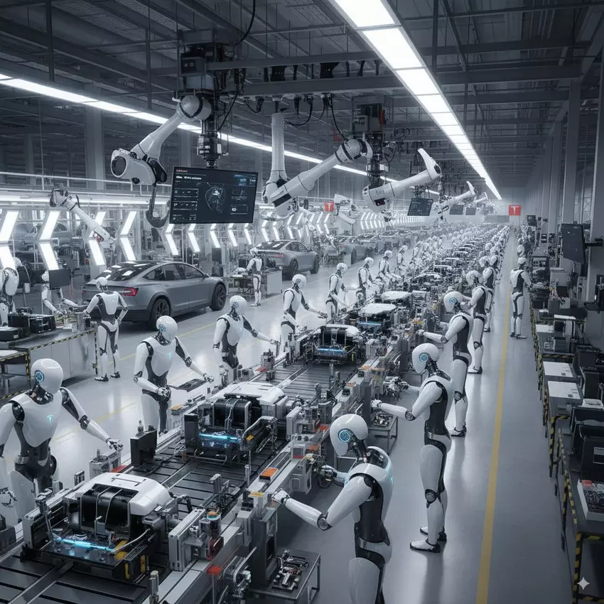 Optimus zamiast Model 3? Musk widzi nową przyszłość Tesli