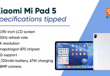 Specyfikacja Xiaomi Mi Pad 5, Mi ...