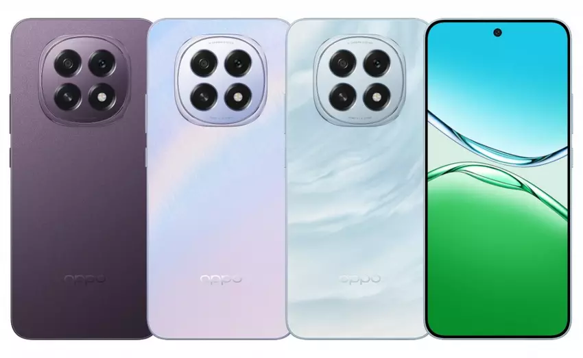 Smartfon Oppo A5. Ilustracja: Oppo