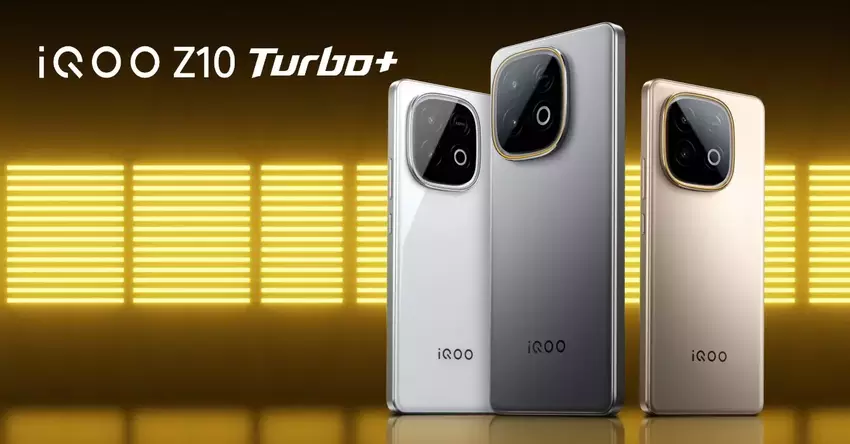 IQOO Z10 Turbo+ 144 Hz 1,5K wyświetlacz i bateria 8000 mAh