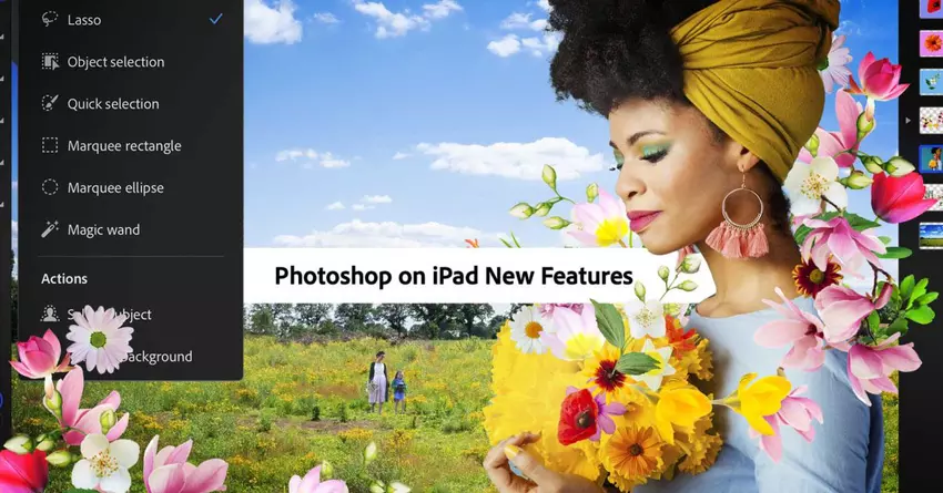 Photoshop na iPada zbliża się do funkcji parzystości z aplikacją komputerową w najnowszej aktualizacji